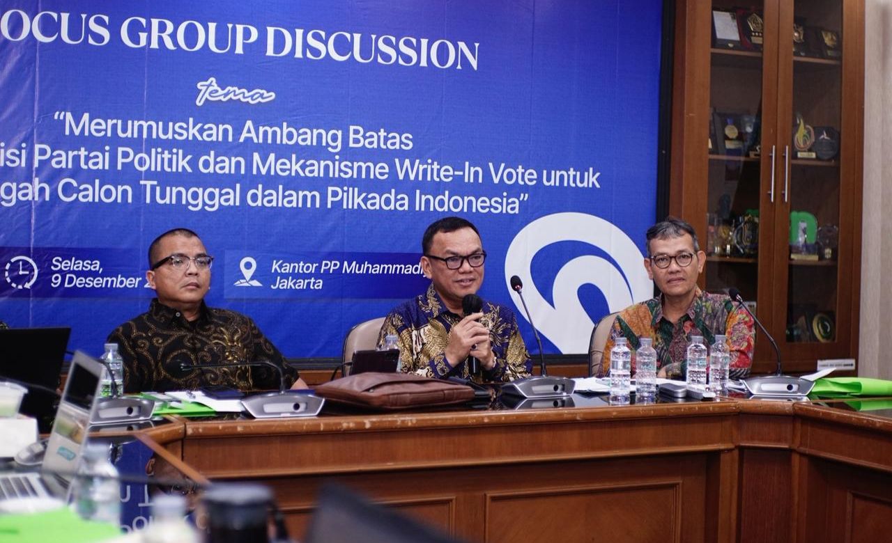 Joncik Muhammad menjadi narasumber pada acara FGD